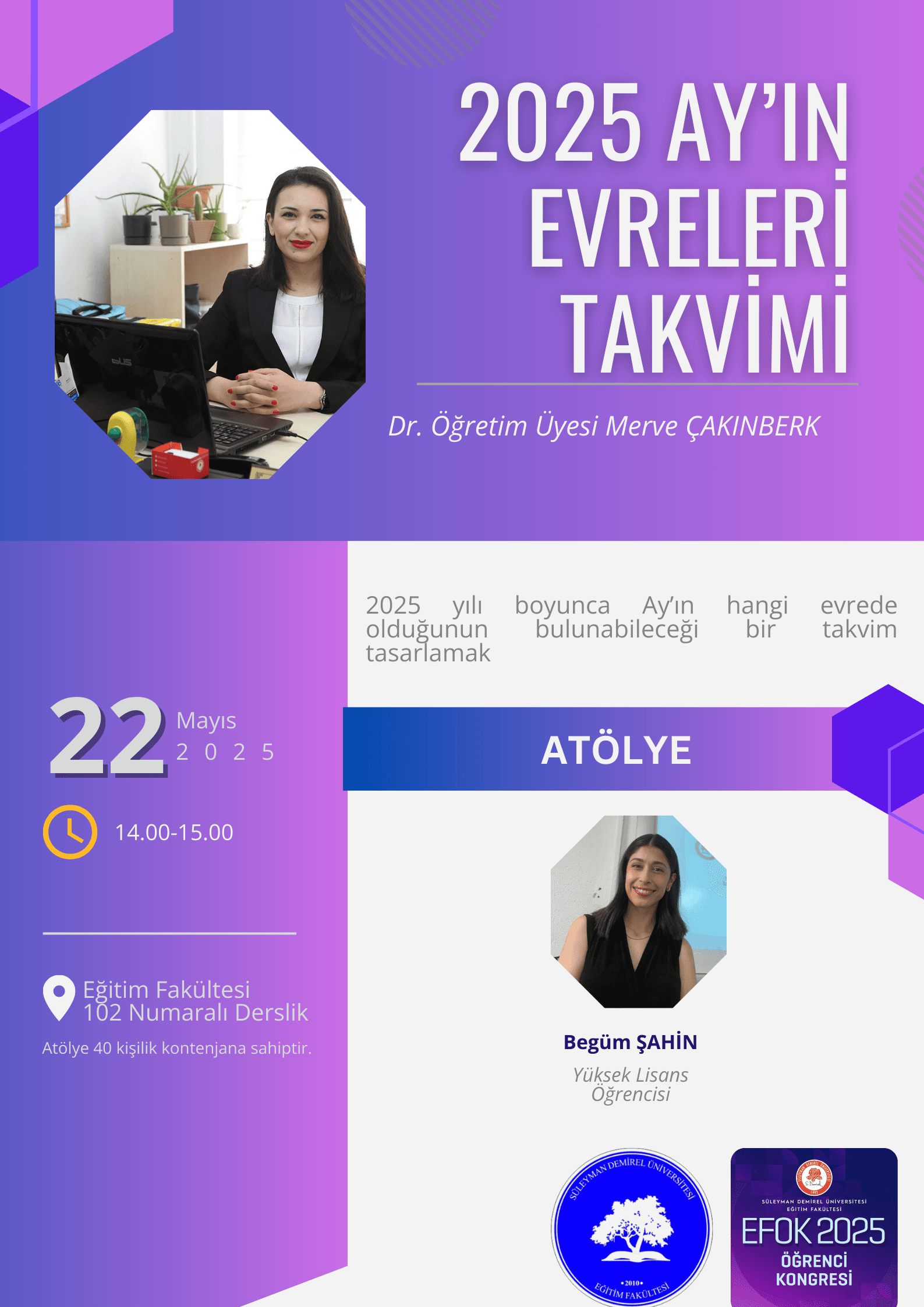 2025 Ay'ın Evreleri Takvimi