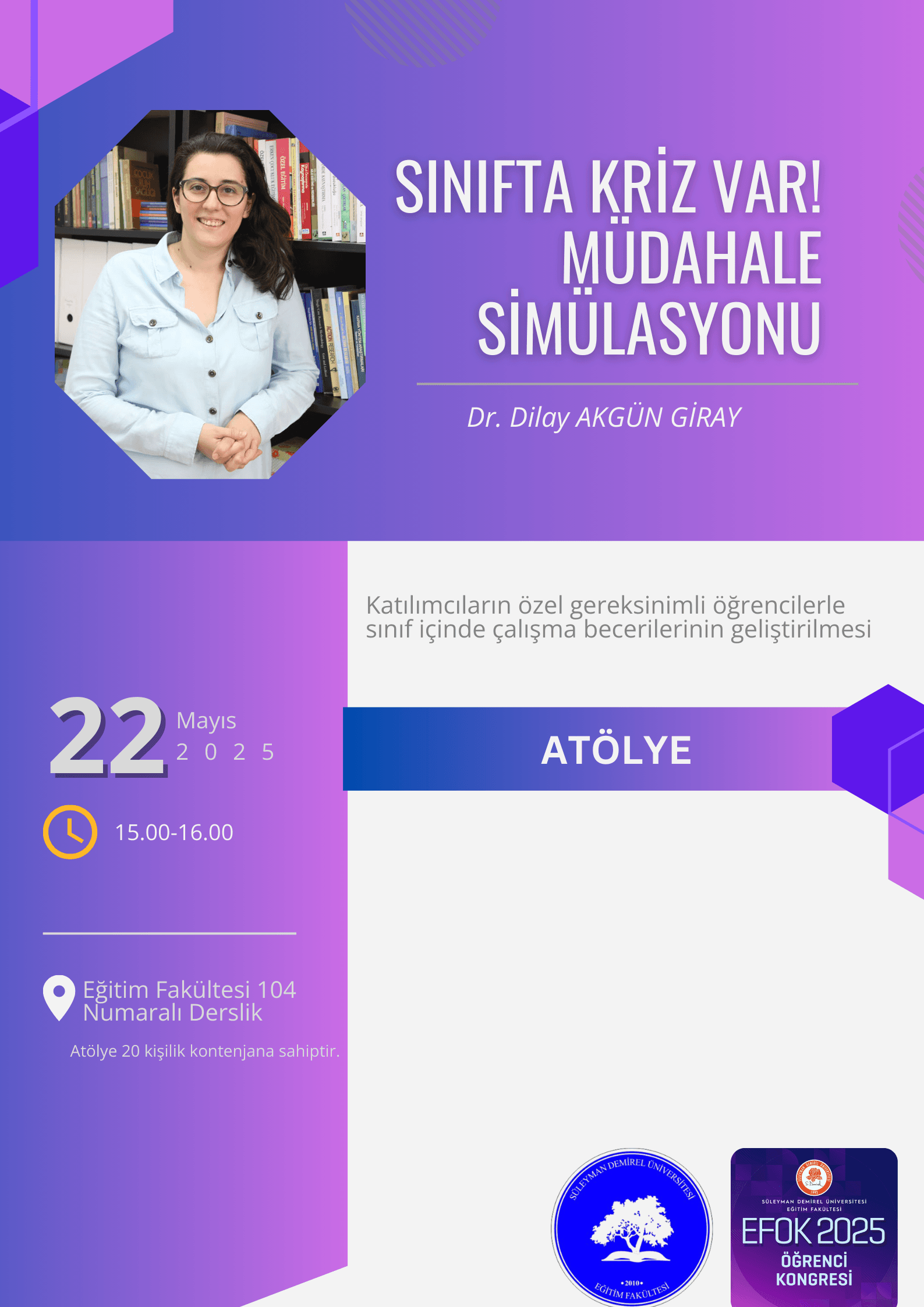 Sınıfta Kriz Var! Müdahale Simülasyonu